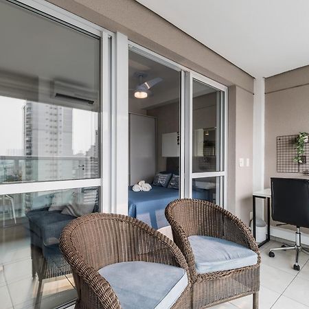 Estilo, Conforto E Vista Panoramica Ideal Para Trabalho Ou Lazer São Paulo Exterior foto