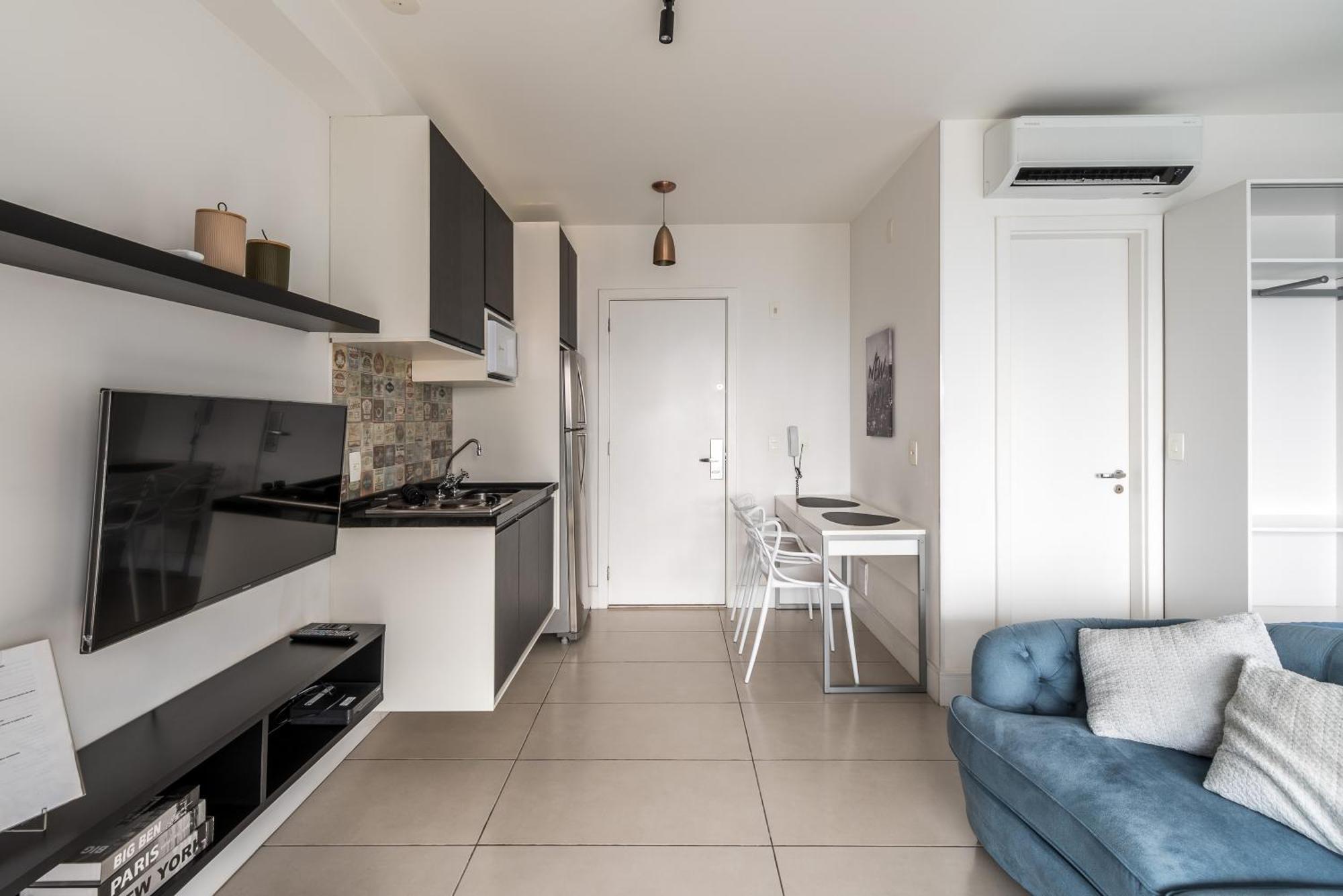 Estilo, Conforto E Vista Panoramica Ideal Para Trabalho Ou Lazer São Paulo Exterior foto