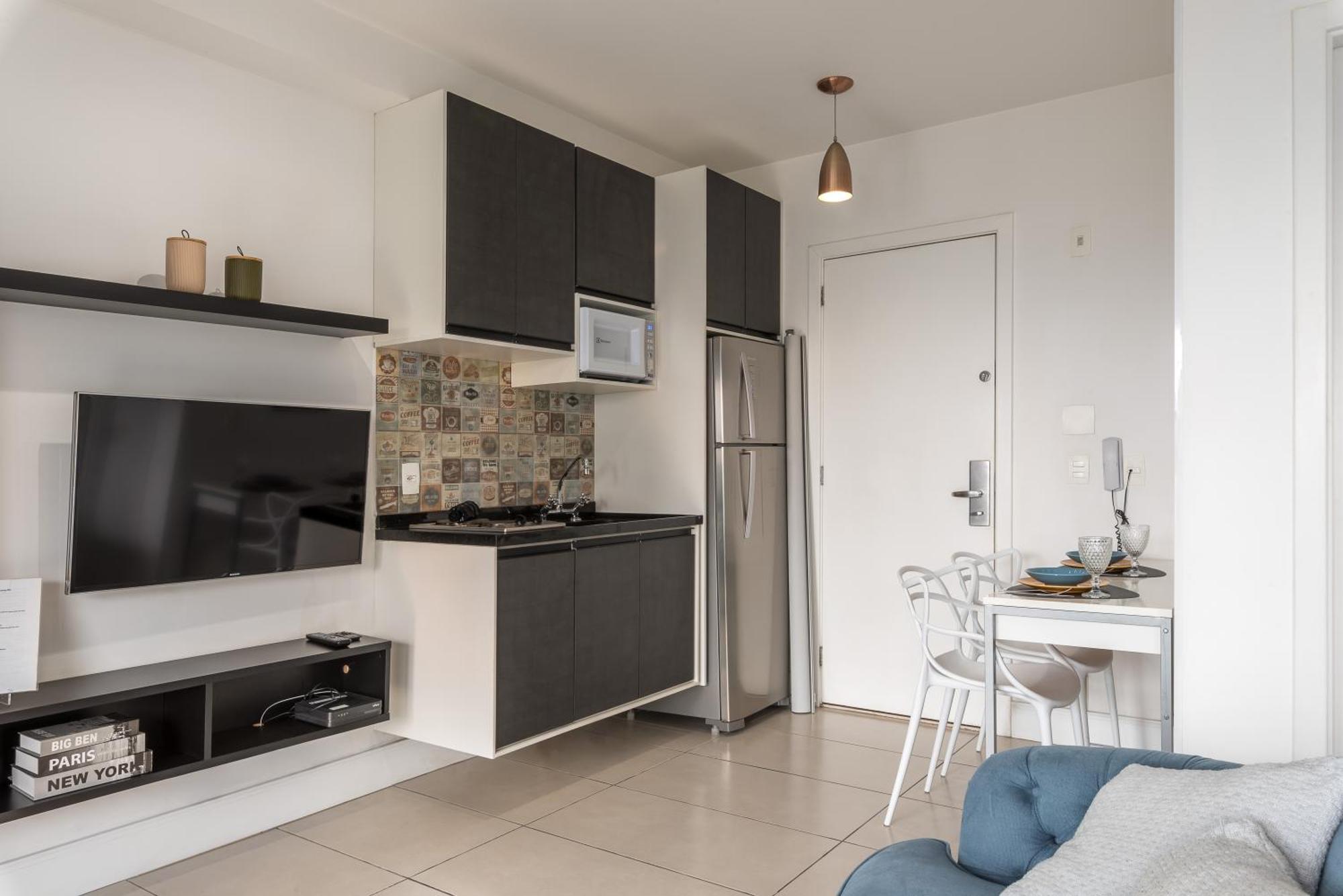 Estilo, Conforto E Vista Panoramica Ideal Para Trabalho Ou Lazer São Paulo Exterior foto